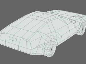 DeLorean DMC-12 1981 3D Model