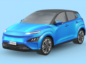 Hyundai KONA Electric 2022 3D 模型