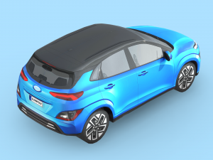 Hyundai KONA Electric 2022 Modelo 3D