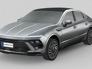 Hyundai Sonata 2024 Modello 3D