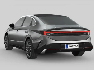 Hyundai Sonata 2024 3D Model