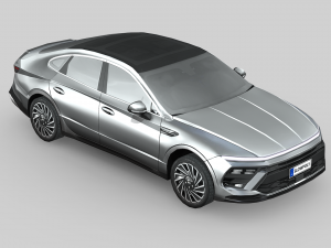 Hyundai Sonata 2024 3D Model