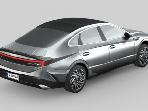 Hyundai Sonata 2024 3D Model