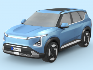 Kia EV5 2024 3D मॉडल