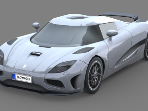 Koenigsegg Agera 2011 3D Model