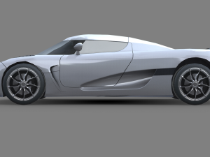 Koenigsegg Agera 2011 3D 模型