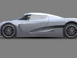 Koenigsegg Agera 2011 3D Model