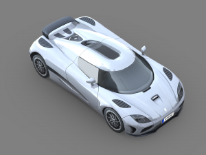 Koenigsegg Agera 2011 3D 模型