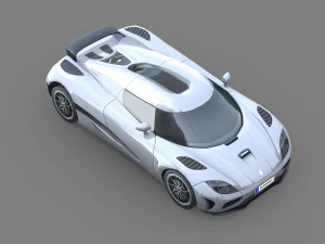 Koenigsegg Agera 2011 3D Model