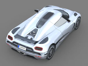 Koenigsegg Agera 2011 3D Model