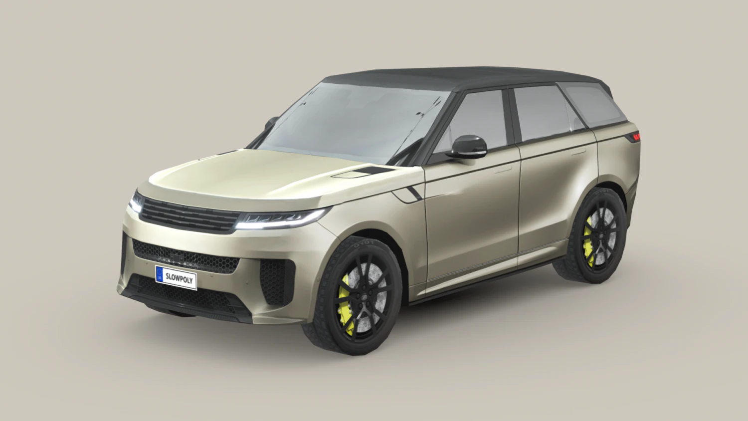 Land Rover Range Rover Sport SV 2024 3D Model .c4d .max .obj .3ds .fbx .stl .blend