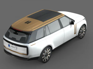 Land Rover Range Rover SV LWB Modelo 3D