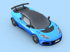 Lotus Evora GT 430 2018 3D Model