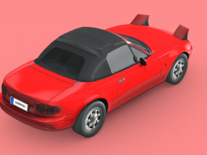 Mazda MX-5 1989 Modello 3D
