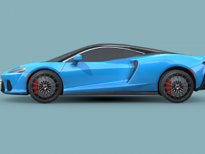 McLaren GT 2020 3D Model