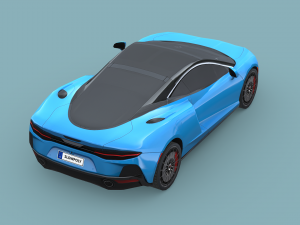 McLaren GT 2020 3D Model
