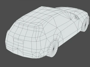 Mercedes Benz AMG C63 Estate 3D Model