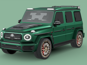 Mercedes-Benz AMG G63 BRABUS 700 3D Model