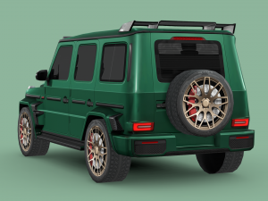 Mercedes-Benz AMG G63 BRABUS 700 3D Модель