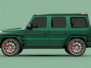 Mercedes-Benz AMG G63 BRABUS 700 3D Model