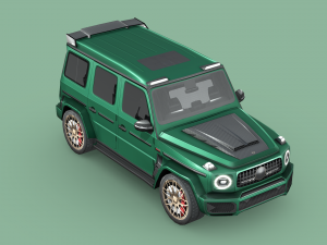 Mercedes-Benz AMG G63 BRABUS 700 3D Модель