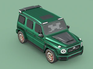 Mercedes-Benz AMG G63 BRABUS 700 3D Model