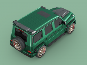 Mercedes-Benz AMG G63 BRABUS 700 3D Модель