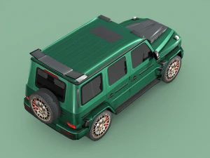 Mercedes-Benz AMG G63 BRABUS 700 3D Model
