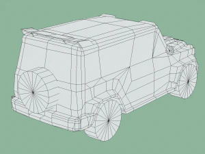 Mercedes-Benz AMG G63 BRABUS 700 3D Model