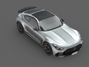 Mercedes-Benz AMG GT Coupe 2024 3D Модель