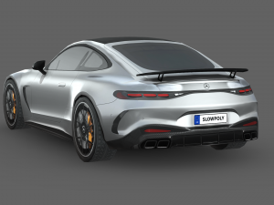 Mercedes-Benz AMG GT Coupe 2024 3D Модель