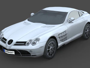 Mercedes-Benz SLR McLaren 2005 Model 3D