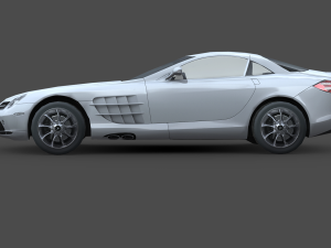 Mercedes-Benz SLR McLaren 2005 3D Model