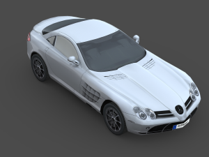 Mercedes-Benz SLR McLaren 2005 3D Model
