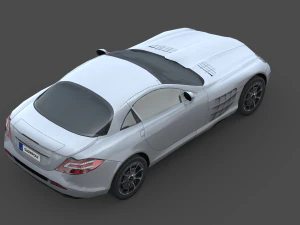 Mercedes-Benz SLR McLaren 2005 3D Model