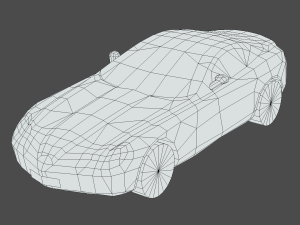 Mercedes-Benz SLR McLaren 2005 3D Model