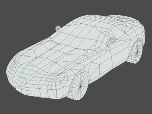Mercedes-Benz SLR McLaren 2005 3D Model
