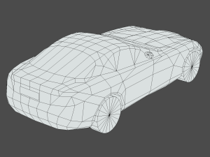Mercedes-Benz SLR McLaren 2005 3D Model