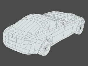 Mercedes-Benz SLR McLaren 2005 3D Model