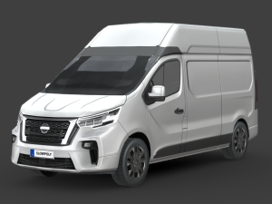 Nissan NV300 Van L2H2 2022 3D Model