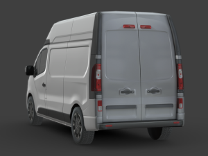Nissan NV300 Van L2H2 2022 3D Model