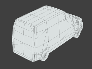 Nissan NV300 Van L2H2 2022 3D Model