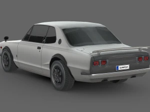 Nissan Skyline 1969 3D Model