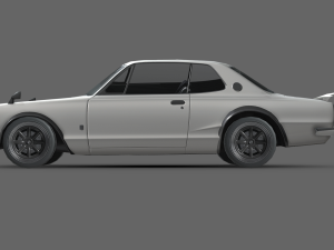 Nissan Skyline 1969 3D-Modell