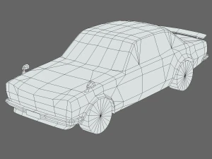 Nissan Skyline 1969 3D Model