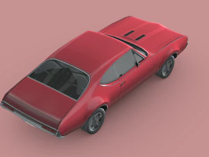Oldsmobile Cutlass 442 1966 3D Model