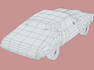 Oldsmobile Cutlass 442 1966 3D Model