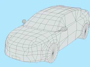Peugeot 408 2022 3D Model
