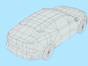 Peugeot 408 2022 3D Model