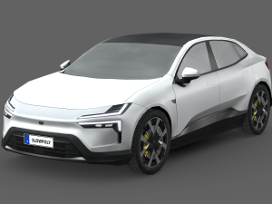Polestar 4 2024 3Dモデル